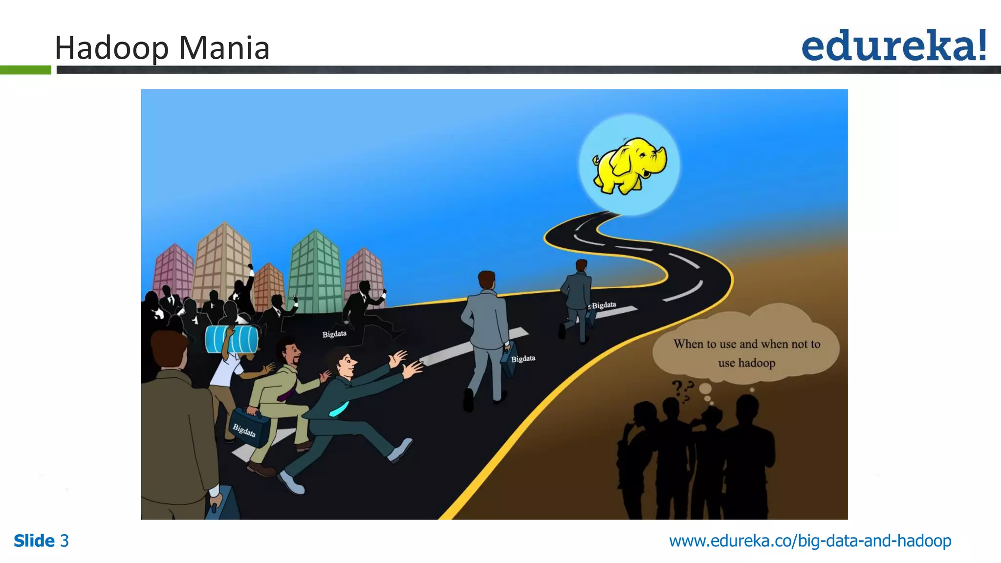 Slide 3Slide 3 www.edureka.co/big-data-and-hadoopSlide 3 Hadoop Mania 