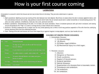 How is your first course coming
 