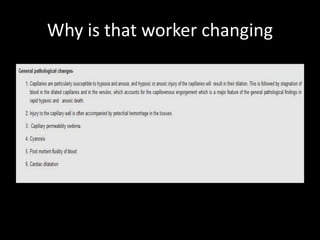 Why is that worker changing
 