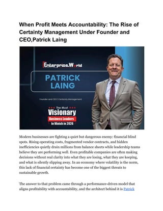 Patrick Lacking When Profit Meets Accountability_ The Rise of Certainty Management ...