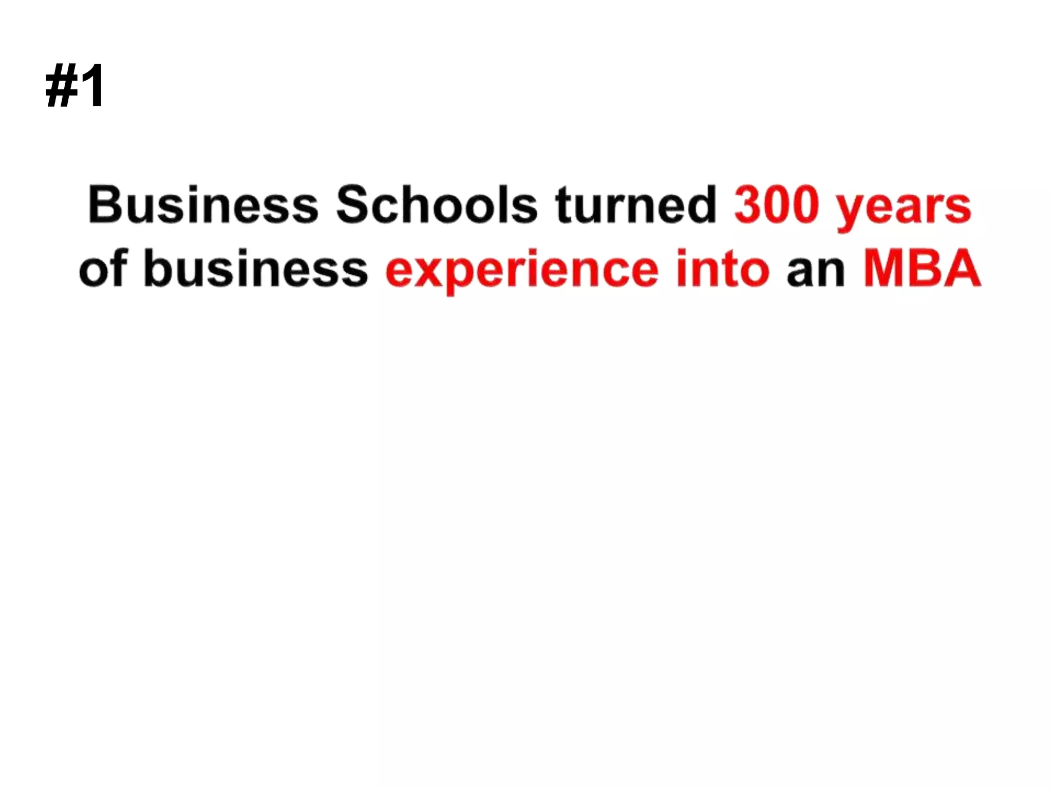  Solving the Early Stage-Experience Gap