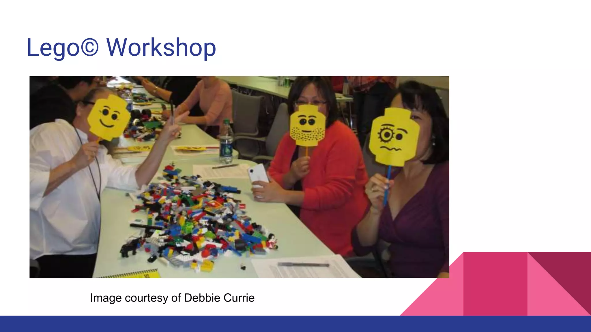 Lego© Workshop
Image courtesy of Debbie Currie
 