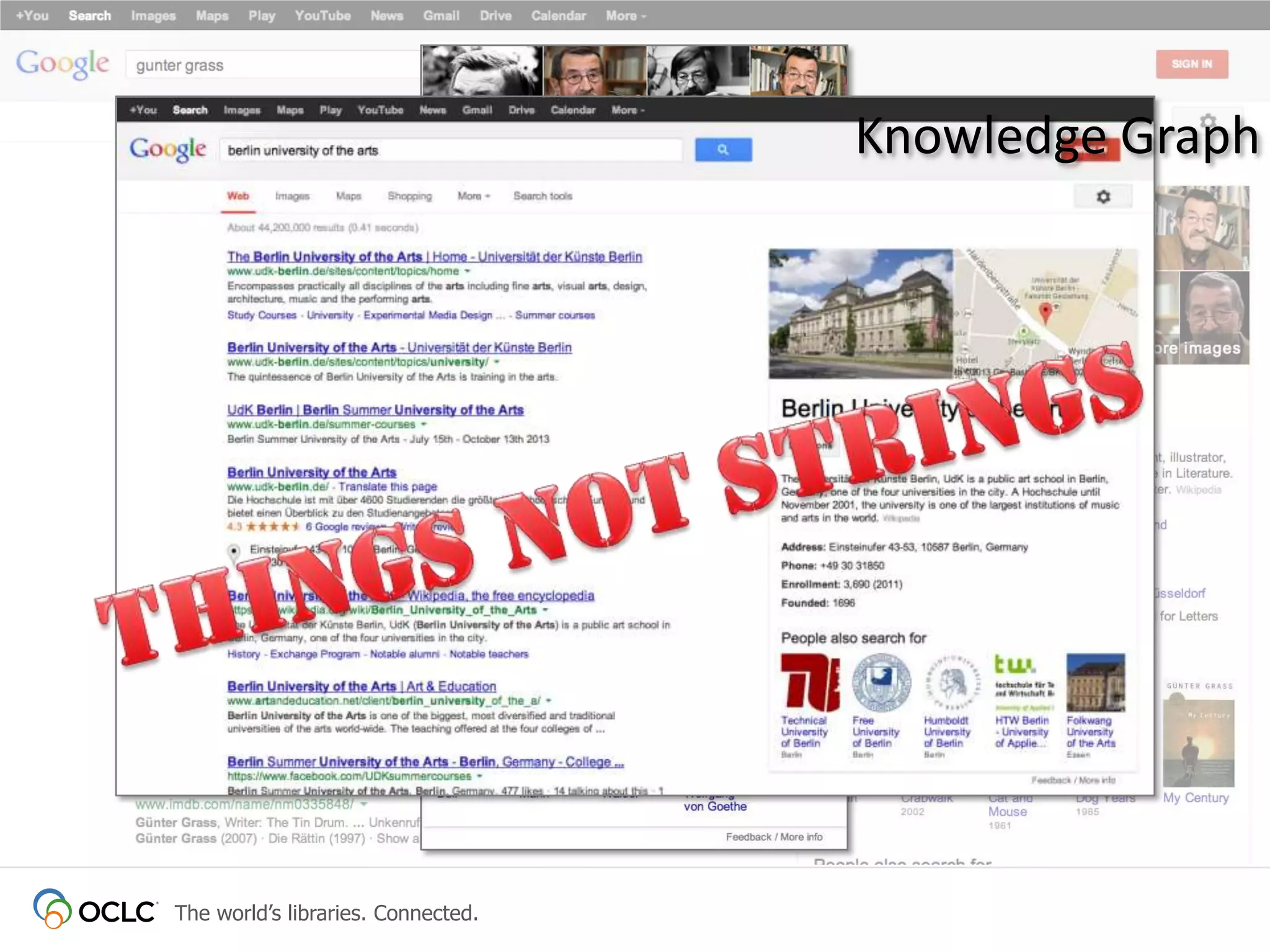 Knowledge Graph

K

The world’s libraries. Connected.

 