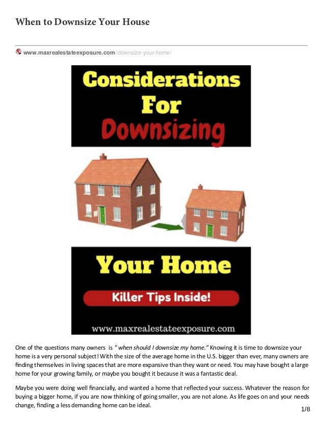 downsize slideshare downsizing many