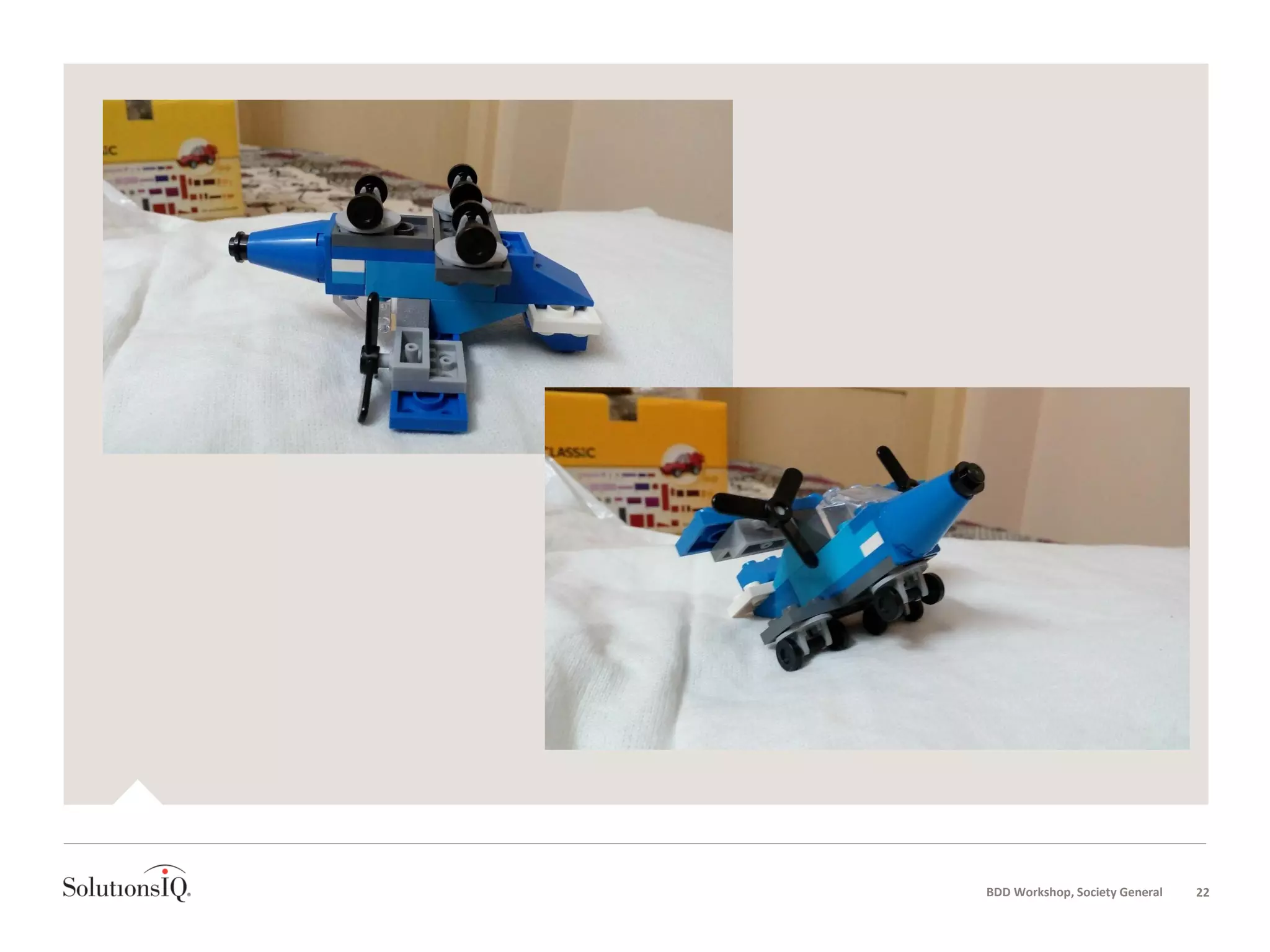 BDD Workshop, Society General 22
 