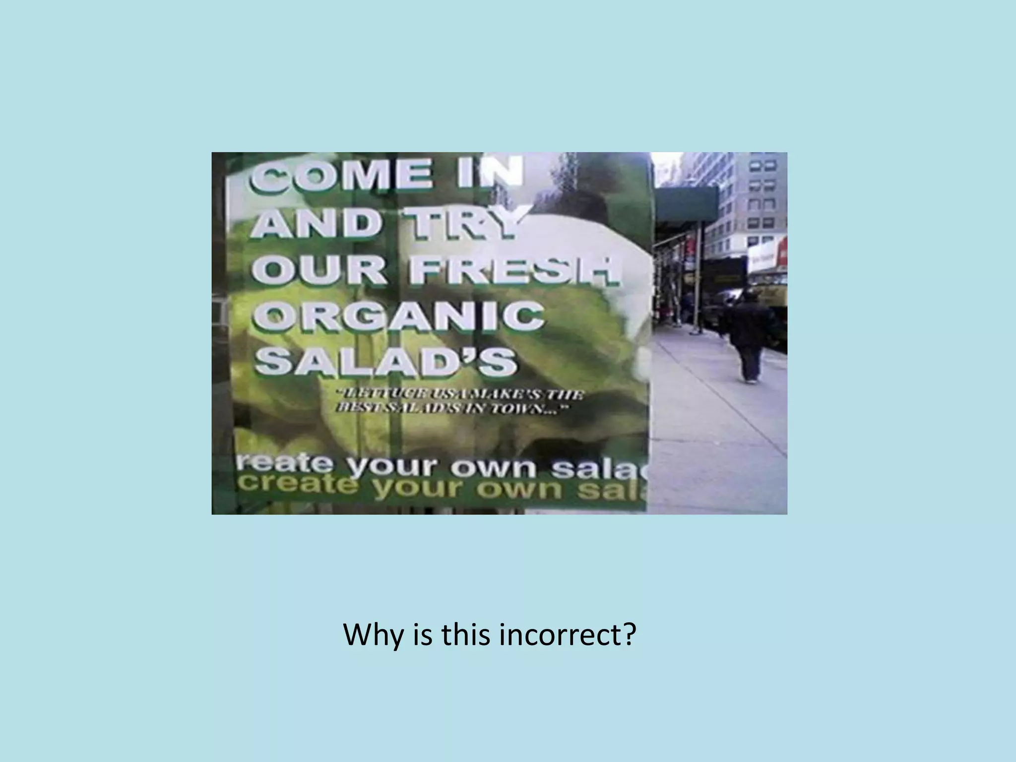 Why is this incorrect?

 