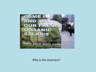 Why is this incorrect?

 