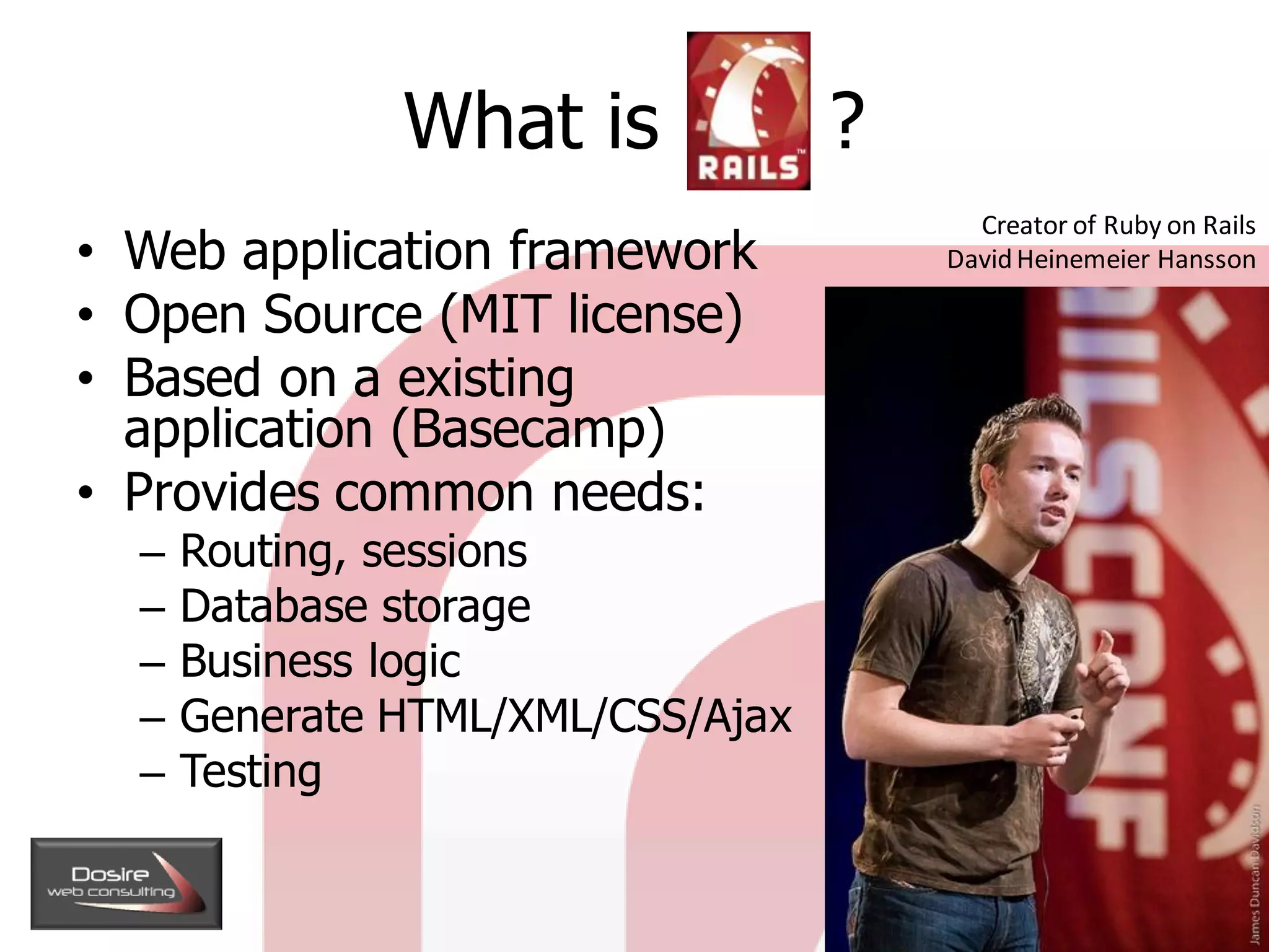 When To Use Ruby On Rails
