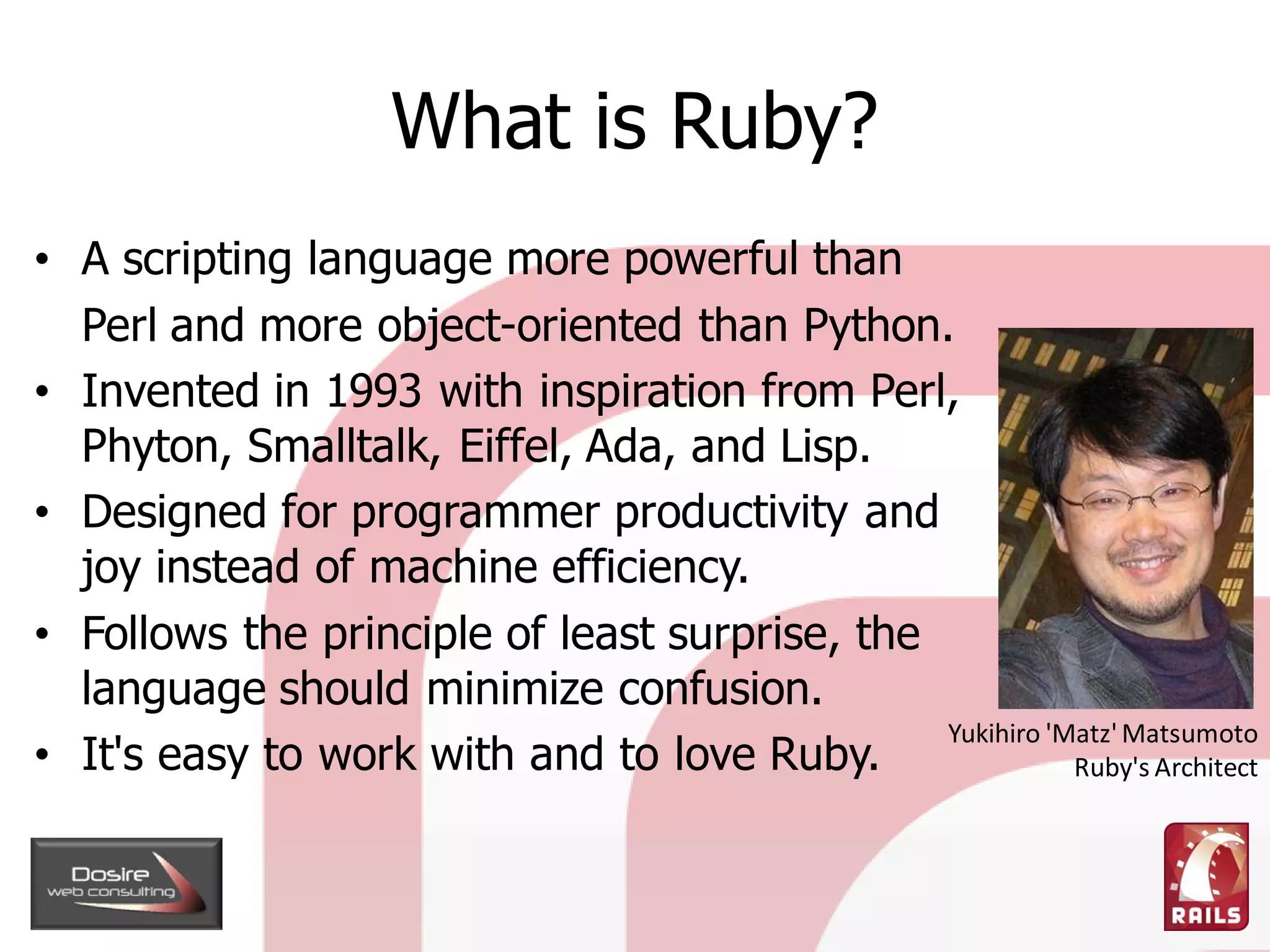 When To Use Ruby On Rails