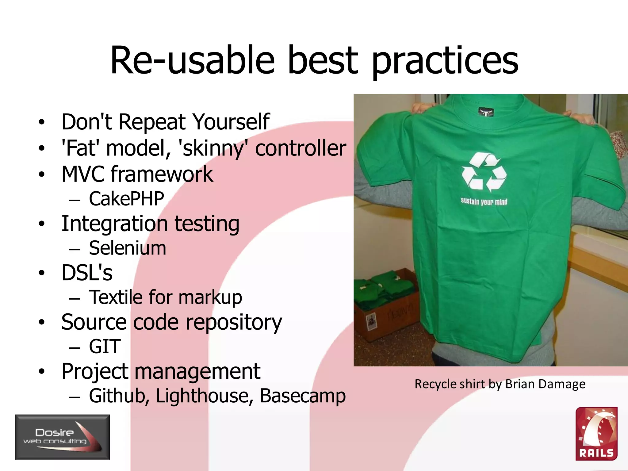 When To Use Ruby On Rails