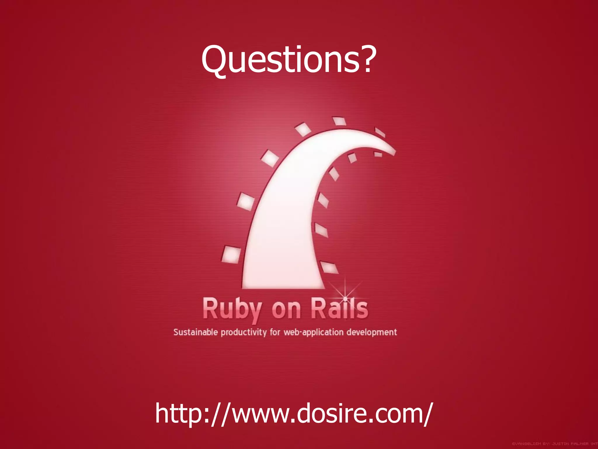 When To Use Ruby On Rails
