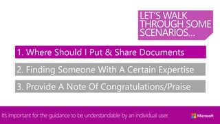 During our daily work we create documents or receive documents from partners &
customers. When we have a new document where should we store it?
WHERE SHOULD I
PUT & SHARE
DOCUMENTS?
 