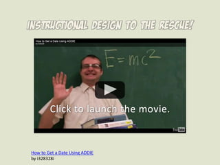 How to Get a Date Using ADDIE by i328328i