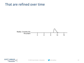 That are refined over time
© 2015 Scott Ambler + Associates johnrodbray 23
 