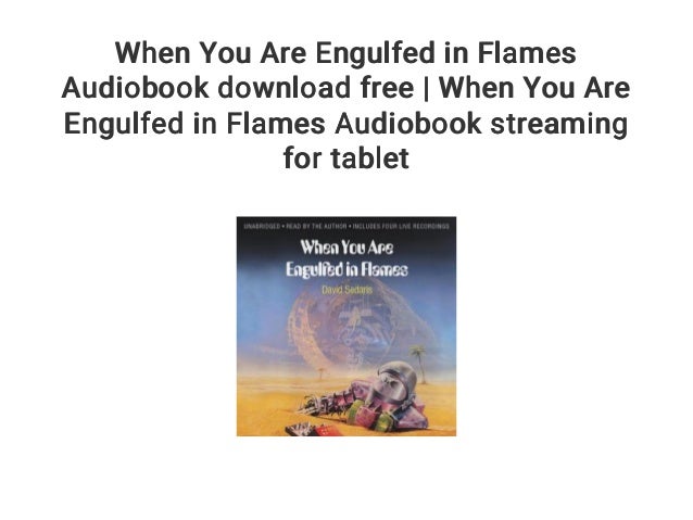 when you are engulfed in flames cover art when you are engulfed in flames cover art