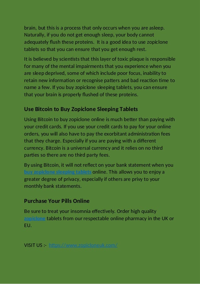 Buy zopiclone online europe