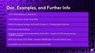When You Need It Now - Getting Information Quickly with REXX.pdf