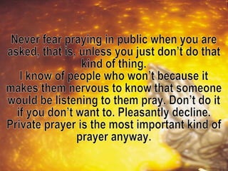 When You Pray 