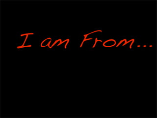 Where I'm From_Christabel