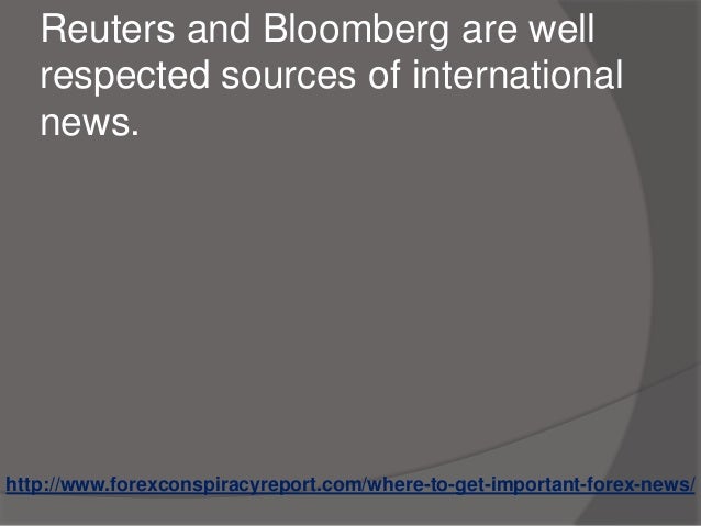 Reuters forex news