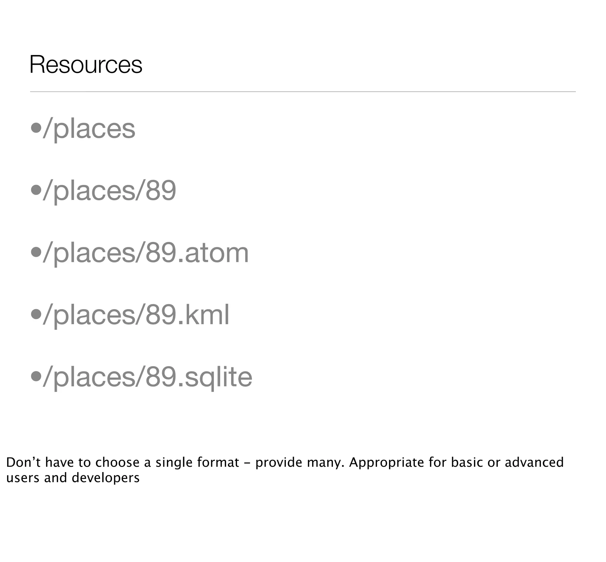 Where2009 - Hacking Map APIs