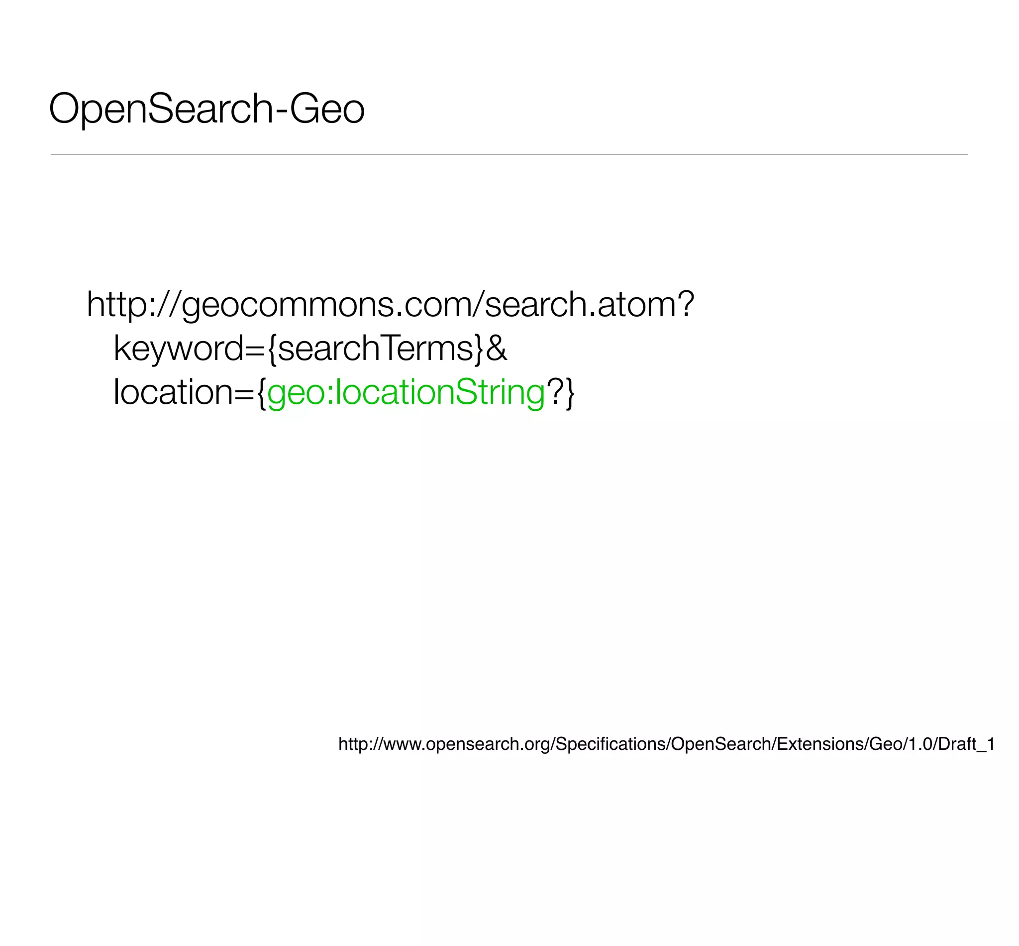 Where2009 - Hacking Map APIs