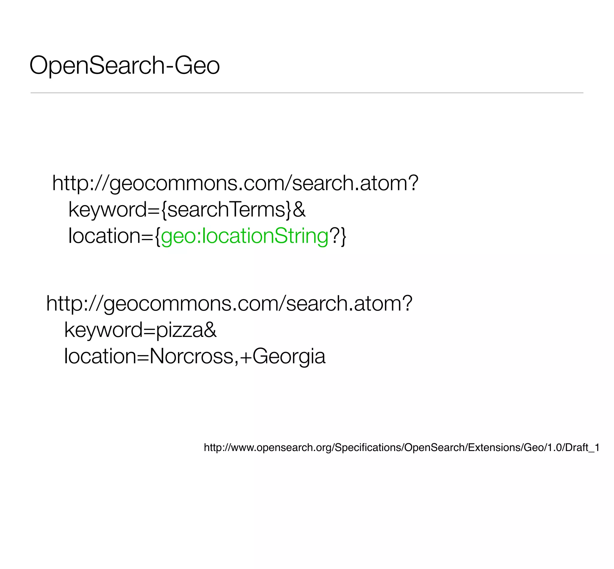 Where2009 - Hacking Map APIs