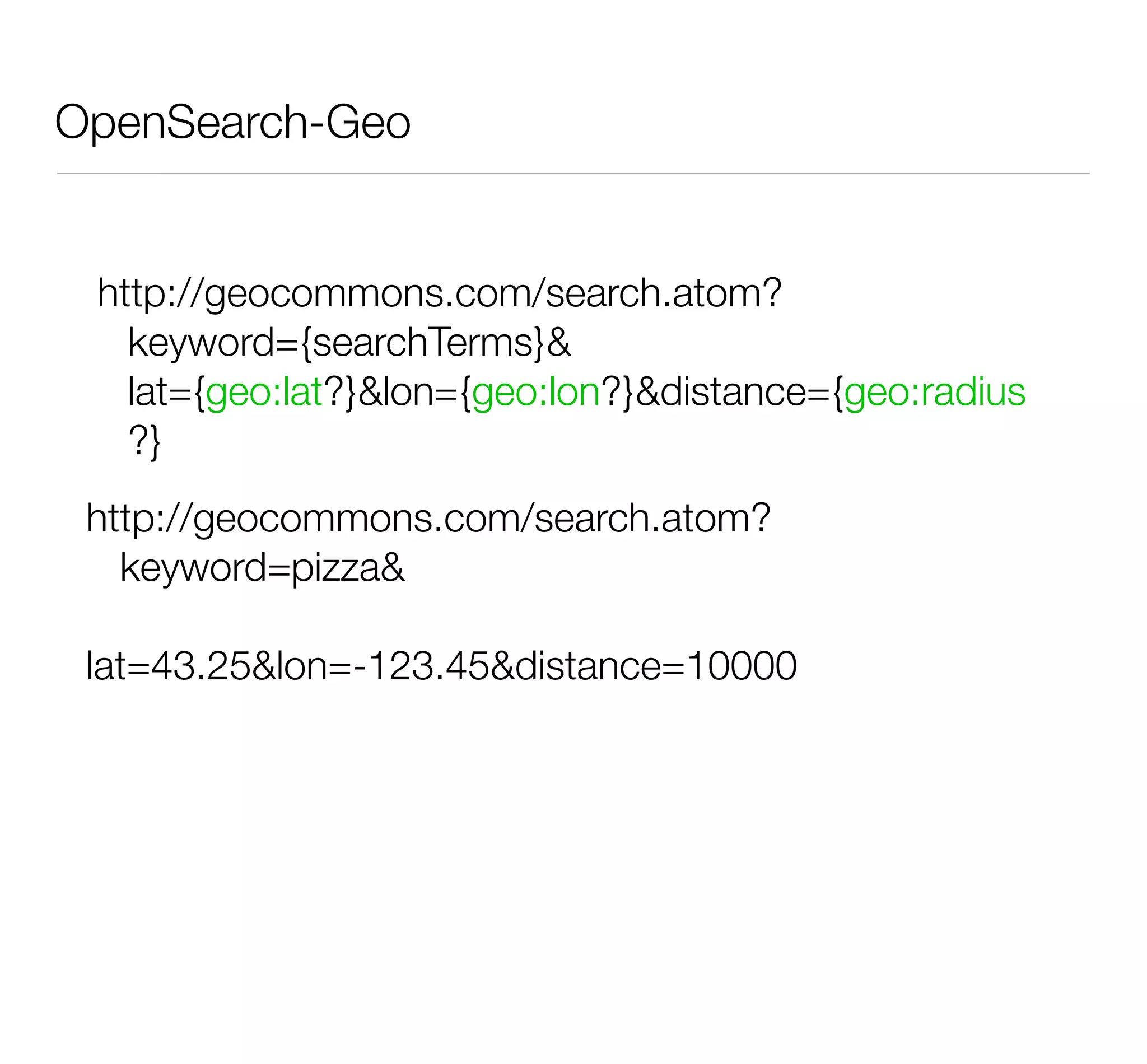 Where2009 - Hacking Map APIs