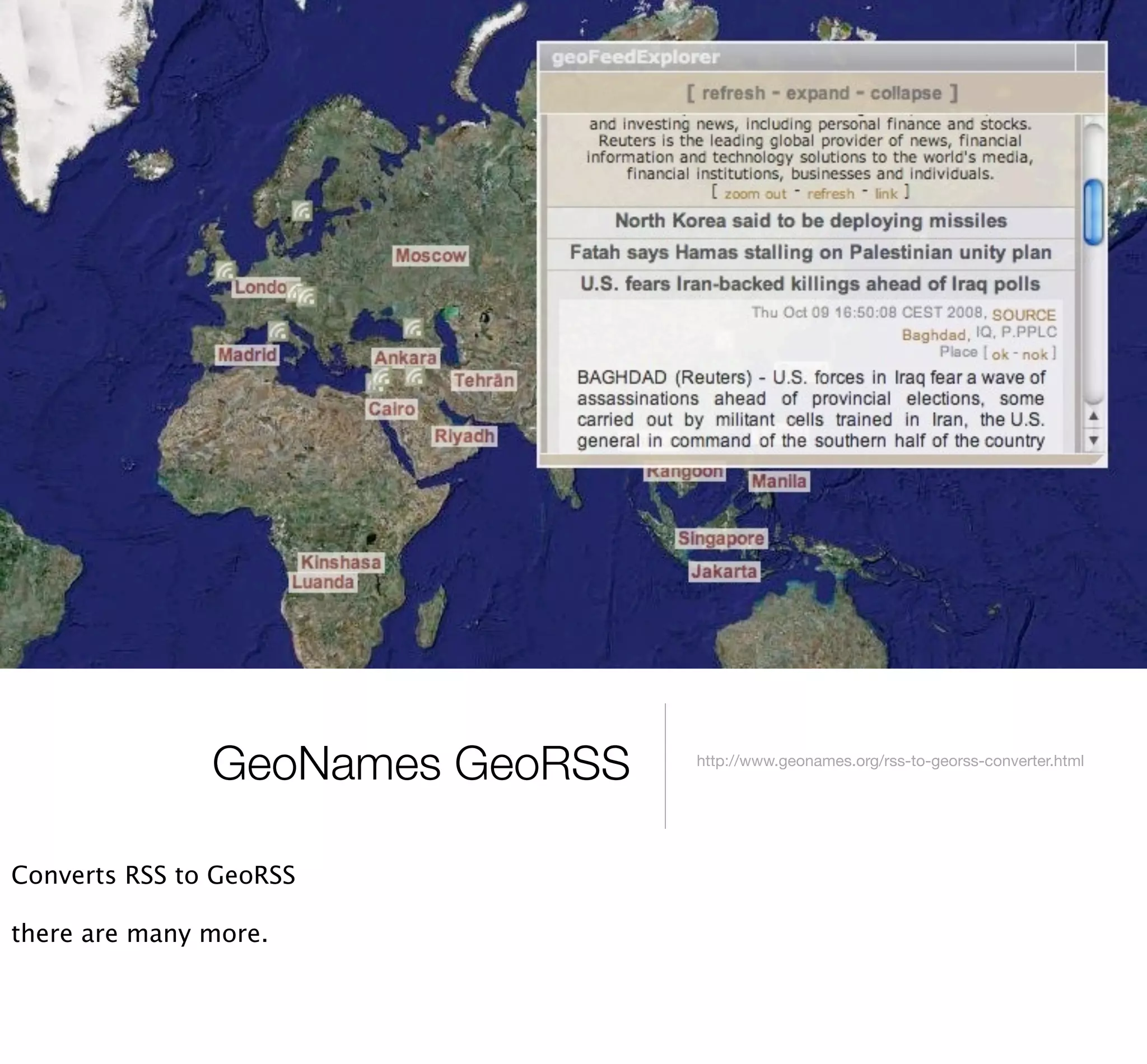 Where2009 - Hacking Map APIs