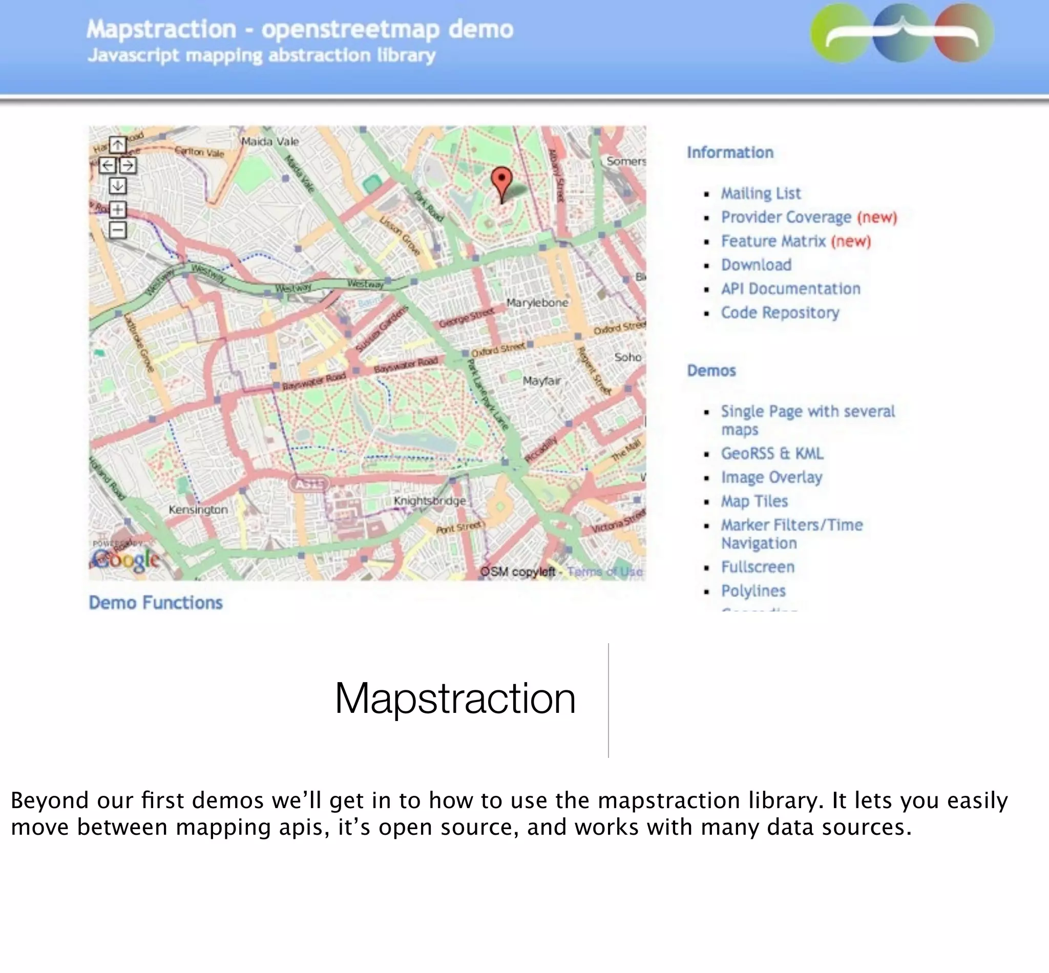 Where2009 - Hacking Map APIs