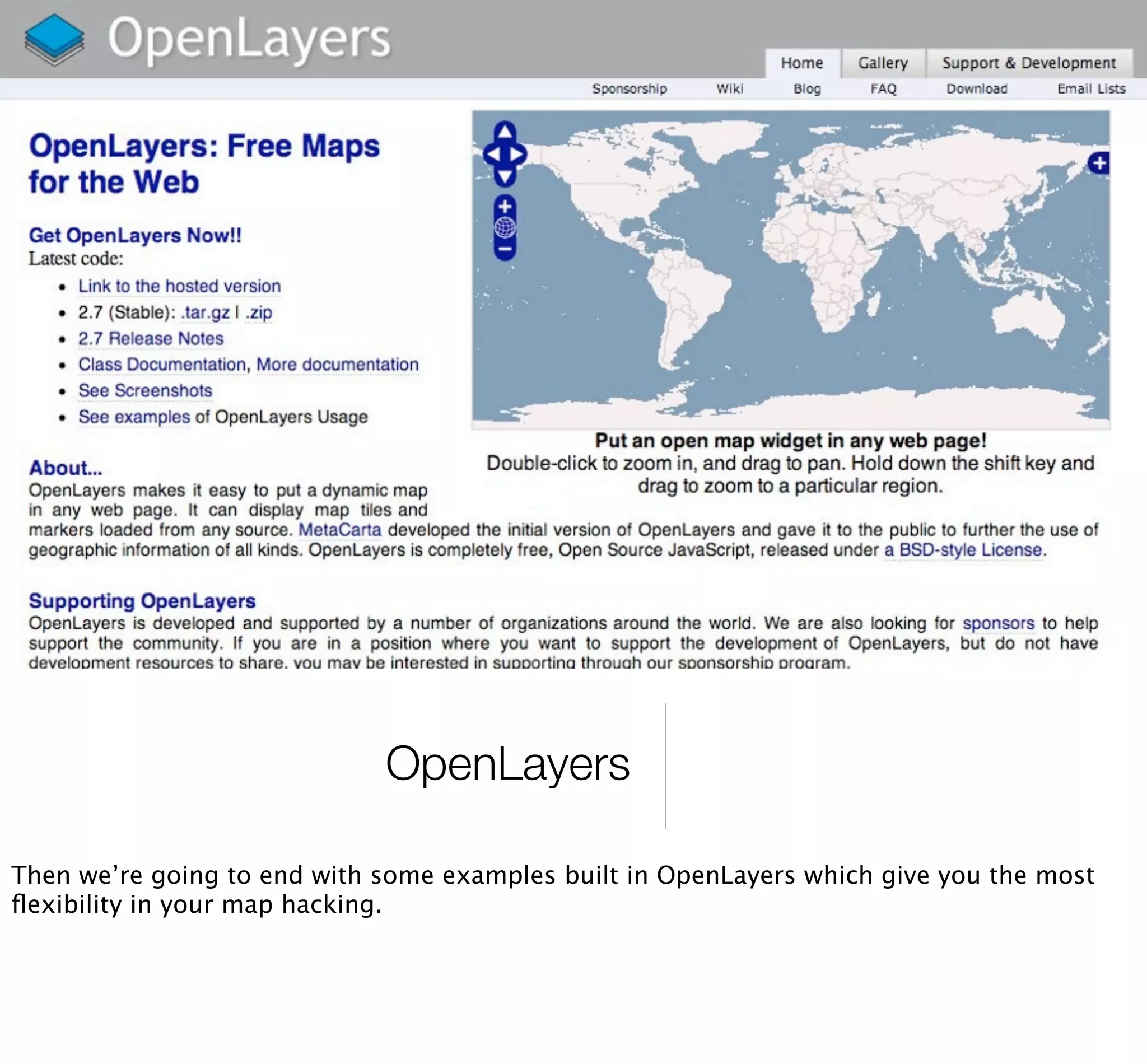 Where2009 - Hacking Map APIs