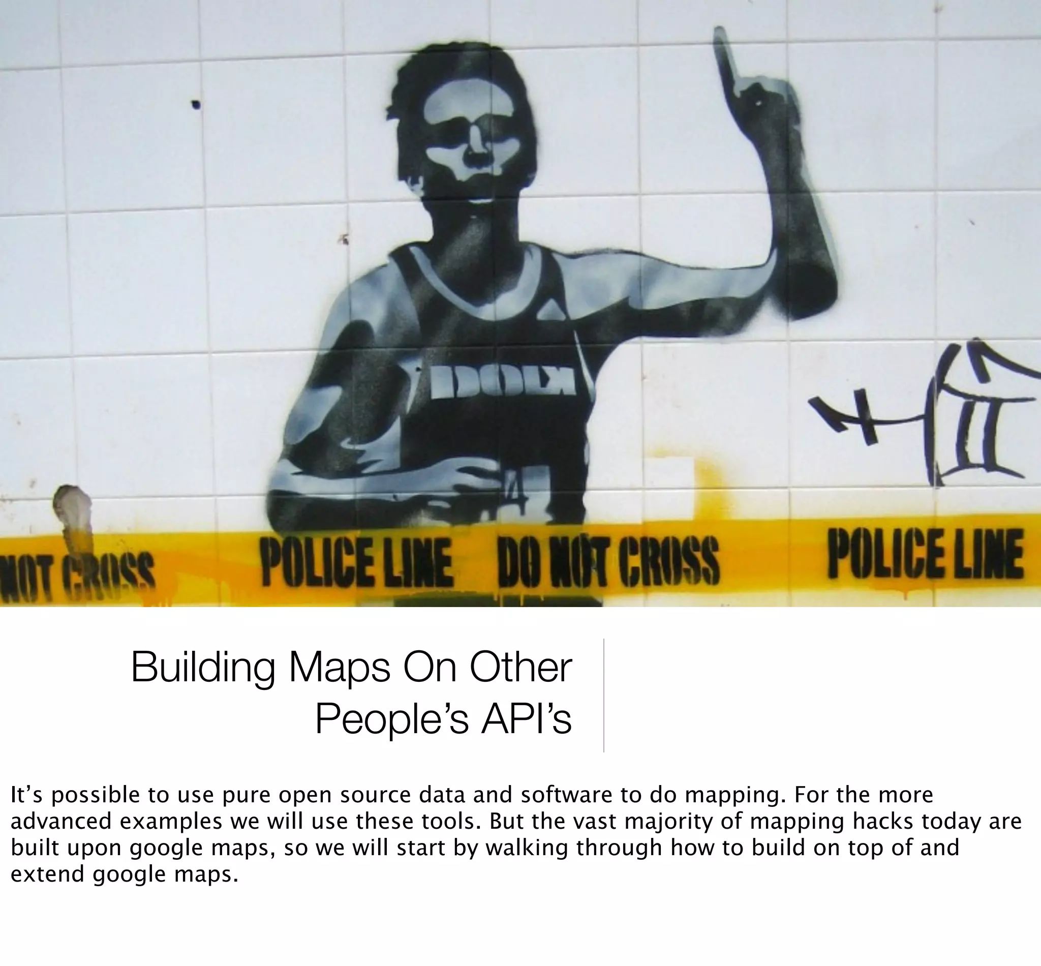 Where2009 - Hacking Map APIs