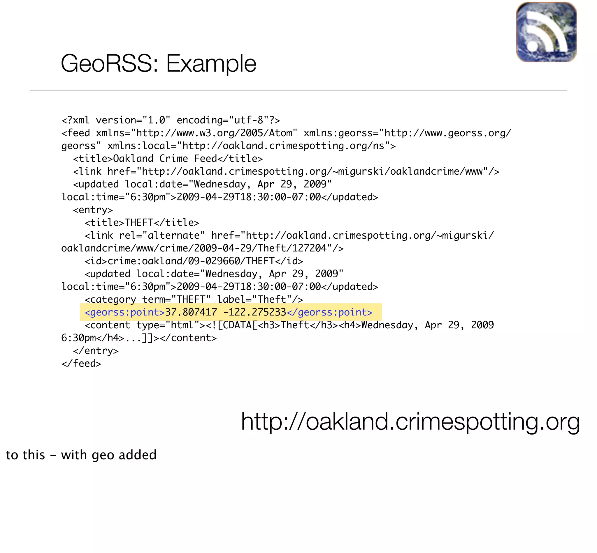 Where2009 - Hacking Map APIs