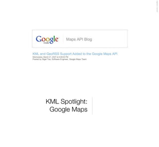 Where2009 - Hacking Map APIs