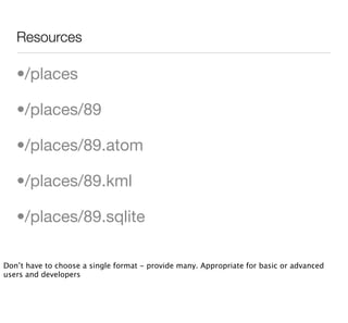 Where2009 - Hacking Map APIs