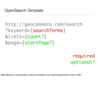 Where2009 - Hacking Map APIs