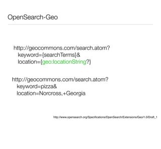Where2009 - Hacking Map APIs