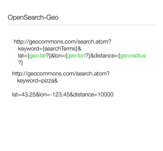 Where2009 - Hacking Map APIs