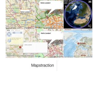 Where2009 - Hacking Map APIs