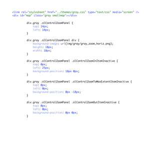 Where2009 - Hacking Map APIs