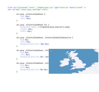 Where2009 - Hacking Map APIs