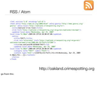 Where2009 - Hacking Map APIs