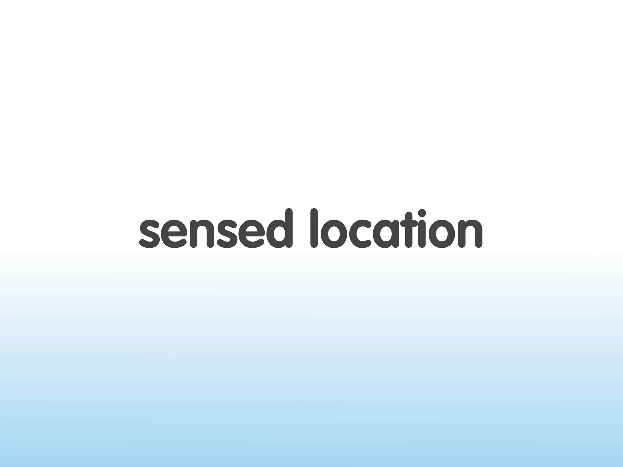 Where 2.0 2009 - Location on the Web