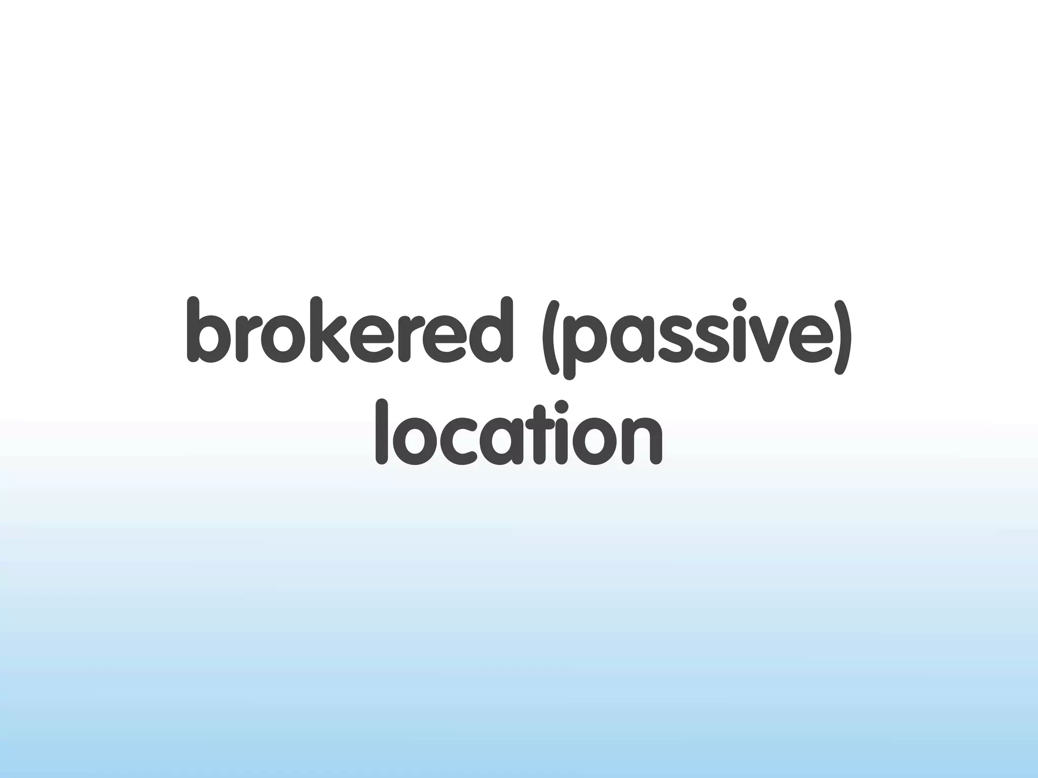 Where 2.0 2009 - Location on the Web