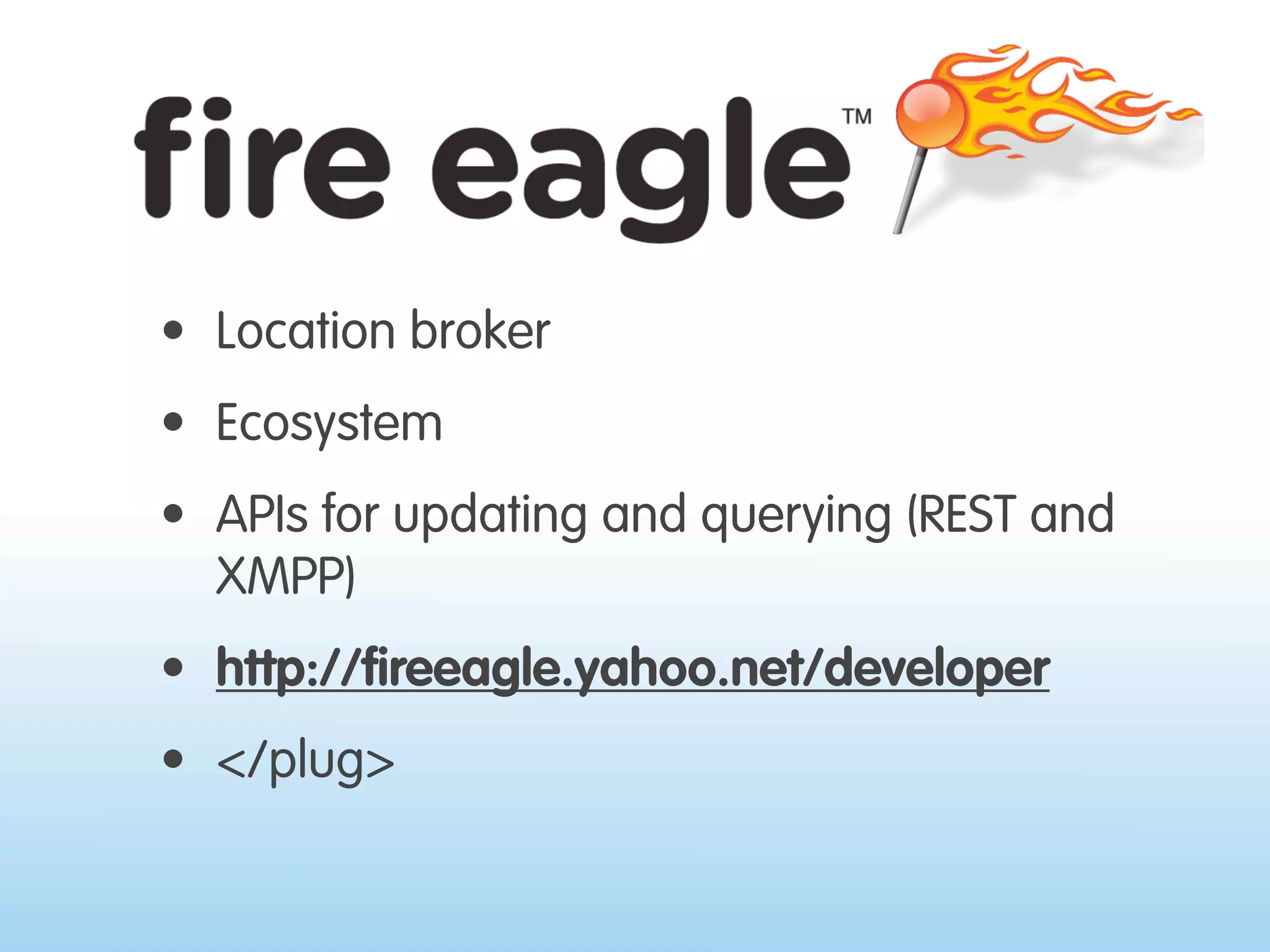 Where 2.0 2009 - Location on the Web