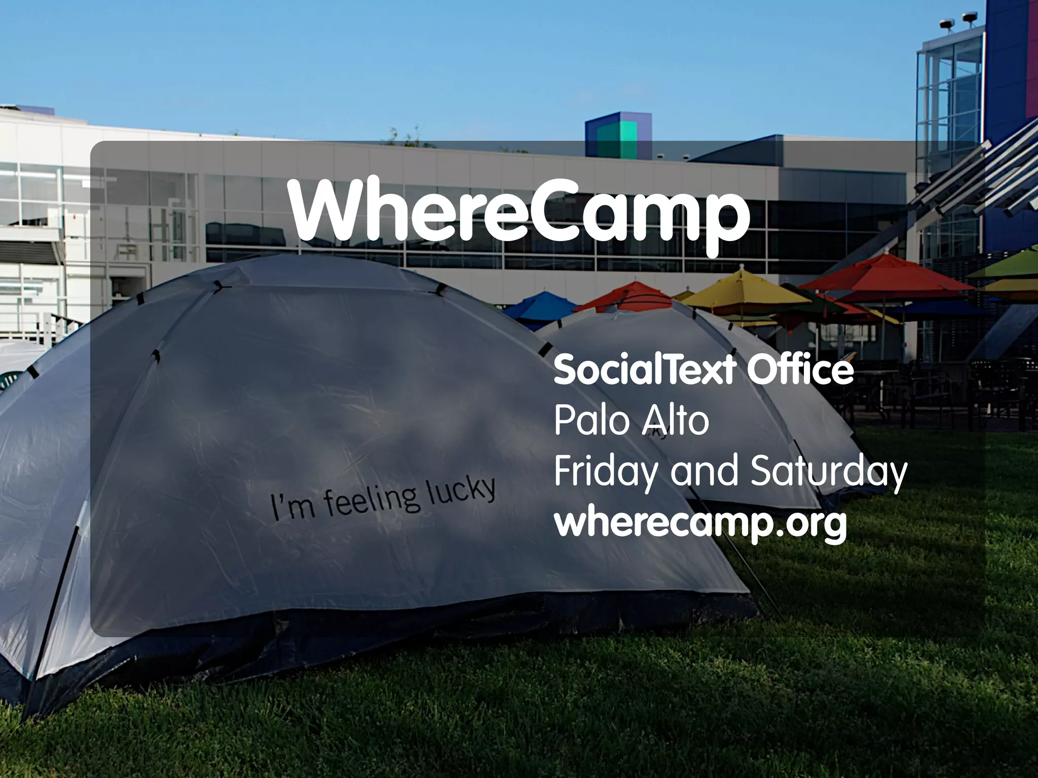 Where 2.0 2009 - Location on the Web