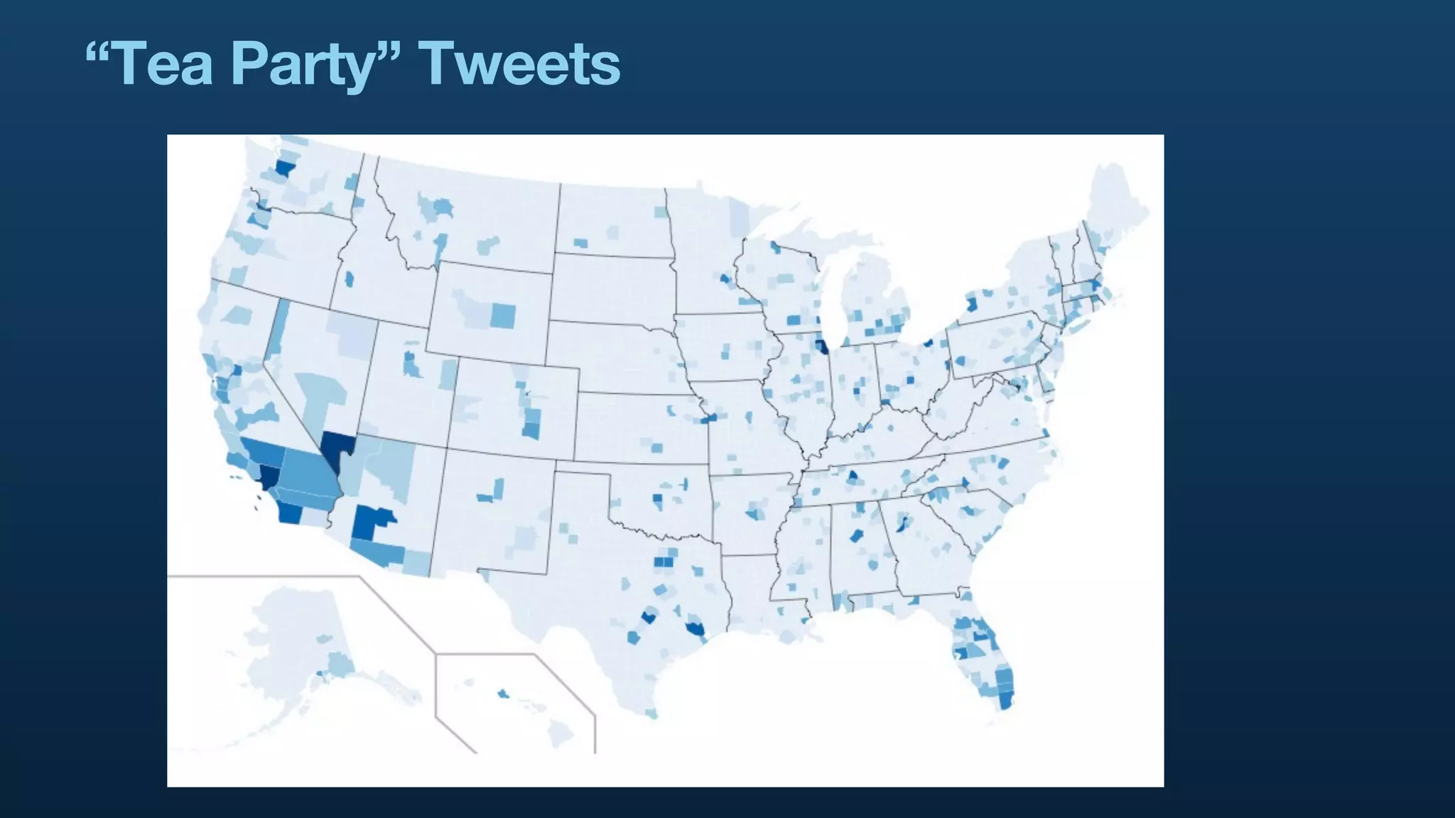 “Tea Party” Tweets
 