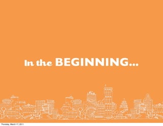 Where Are We Going - SXSW 2011 | PPT