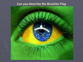 Can you Describe the Brazilian Flag 
 
