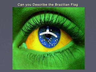 Can you Describe the Brazilian FlagCan you Describe the Brazilian Flag
 